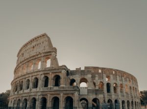 The Colosseum building under gray sky during daytime